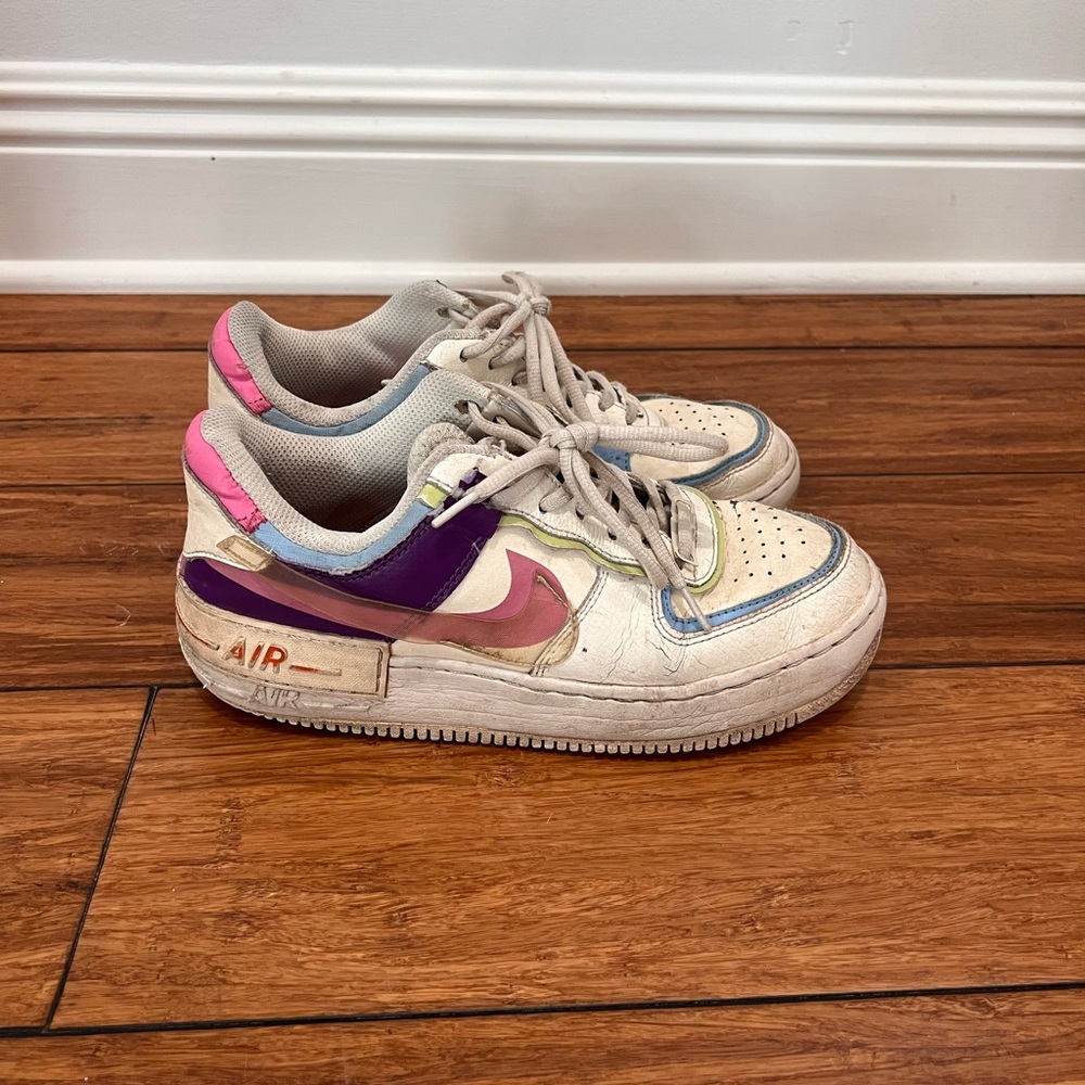 Colorful Nike Airforces Size 7.5